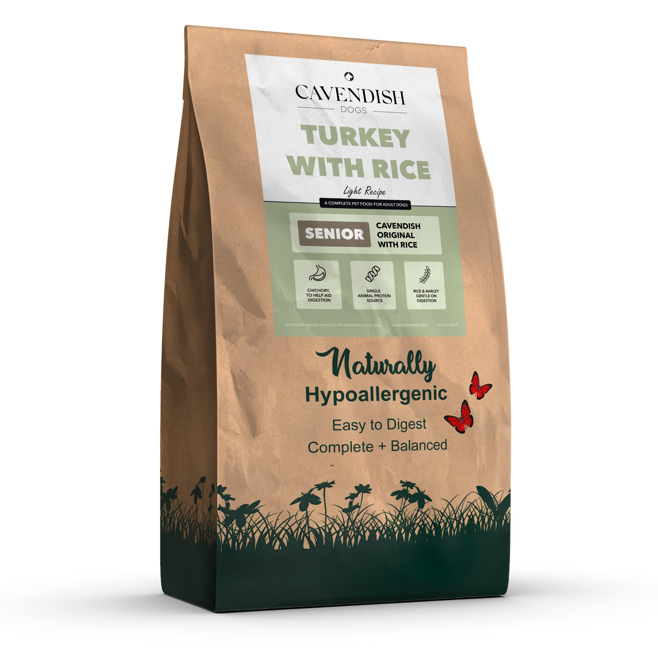 Senior: Turkey & Rice